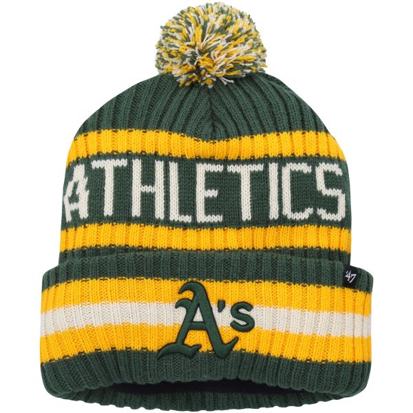 Detroit Tigers Hats Shop – Explore men8217s athletics 821747 green bering cuffed knit hat with pom Hat Collection